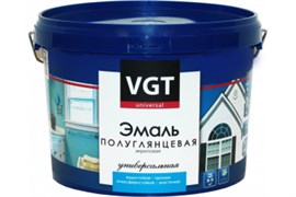Эмаль VGT ВД-АК-1179 унив.п/глян.супербел.база А, 2,5кг  17893