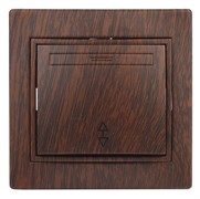 1-103-10 Intro Переключатель, 10А-250В, IP20, СУ, Plano, венге Под заказ Б0030040
