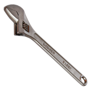 Ключ разводной 300 мм SANTOOL кованый  никелированный 031631-300