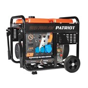 Генератор дизельный PATRIOT GRD 7500AW(эл/ст,колеса,р/ввод.7.5квт 2х230-16А.1-32А 11.5л.с.4х-так. ме 472702275