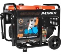 Генератор дизельный PATRIOT GRD 5500AW(эл/ст,колеса,р/ввод.5.5квт 2х230-16А.1-32А 9.5л.с.4х-так. мед 472702255