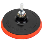 Тарелка  на УШМ c адаптером  для дрели 