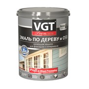 Эмаль ВД-АК-1179 по дер. VGT ПРОФИ графитовая RAL 7024. 10кг (6шт)																														 34973