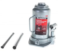 Домкрат гидравлический бутылочный,20т,Matrix, 242-452мм 50731