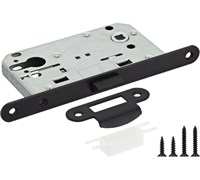 Защелка бесшумная под цилиндр RP1885 BL , цвет - черный , RUCETTI 9014492