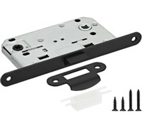 Защелка бесшумная многофункиональная RP1895 BL.цвет-черный, RUCETTI 9014488