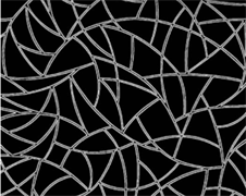 pv020 DEKORON 45 см/8 м витраж абстракция черная																														 00110390