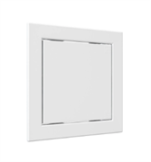 Люк ревизионный AD фланец 146х146 нажимной 168х168 пластик AURAMAX AD1515