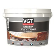 Клей ПВА VGT водостойкий столярный D3 10кг (12шт) 1252