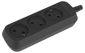 Колодка КХ-3 В ЭРА 3гн б/з черная Б0061683