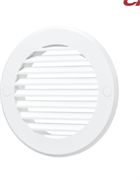 Решетка вентиляционная РК фланец D100 D136 пластик ERA  10РК