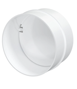 Соединитель СКПО D100 обр.клапан пластик ERA  10СКПО