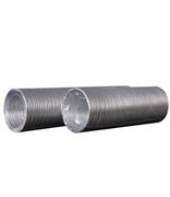 Воздуховод ВА D90 гофрированный L3м алюминий ERA (Длина 3м, толщина 60 мкм) 09ВА