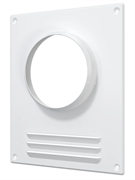 Площадка торцевая ПТМР фланец D115 решетка 196х236 окраш.сталь ERA  115ПТМР