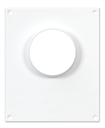 Площадка торцевая ПТМ фланец  D100 196х236 окраш.сталь ERA 100ПТМ