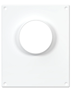 Площадка торцевая ПТМ фланец  D110 196х236 окраш.сталь ERA 110ПТМ