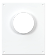 Площадка торцевая ПТМ фланец   D120 196х236 окраш.сталь ERA 120ПТМ