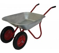 Тачка строительная WB 120D,двухколесная с пневмат.колесом TSUNAMI DOKB8WB120D0000