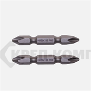 Биты PH 2 х 50мм COREBIT NOX двухстороннии (2шт/уп)(50шт/кор) 336001
