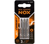 Биты PH 2 (1шт)+PZ 2(1шт) х50мм COREBIT NOX двухтороннии (50шт/кор) 336003