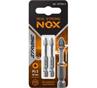 Биты PZ 2 х 50мм STRONG бокс(2шт/уп)(50шт/кор) 337250-2