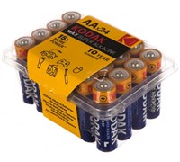 Элемент питания Kodak LR6-24 plastic box MAX SUPER Alkaline [24 3A PVC] (24шт/уп) Б0014327