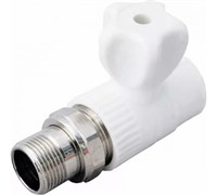 Кран шаровой для радиатора прямой 20х1/2