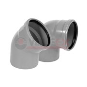 Отвод 67,5°110мм вн.канализ.(45) VALFEX  20132110