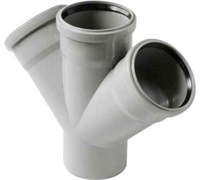 Крестовина 110/50/50х45° вн.канализ. (30) VALFEX  27111550