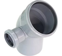 Отвод универсальный 110/50х45° лев. вн.канализ. (30) VALFEX 23111150