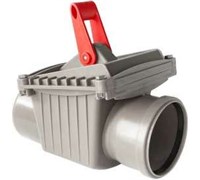 Клапан обратный 110 мм вн.канализ.(2) VALFEX  26100110