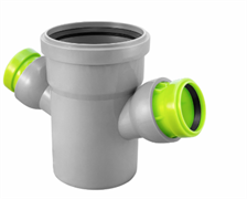 Крестовина регулируемая 45-88 град. 110-50-50 вн.канализ. (30) VALFEX 29110050