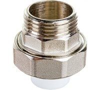 Муфта комб.разъём.(американка) с наружной резьбой  20x1