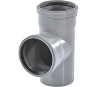 Тройник 87,5°  32-32 вн.канализ.(120/15) VALFEX  24032032
