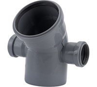 Отвод универсальный 110/50х45° лев.-прав. вн.канализ. (30) VALFEX 23113150