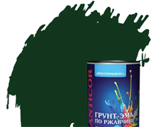 Грунт-эмаль ПРОСТОКРАШЕНО по ржавчине 3 в 1 зеленая 0,8 кг (14шт/уп) 81331