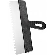 Шпатель  350мм зубчатый  6*6 мм  с антикорр.покр нерж.сталь АКОР (24шт/уп) 4680031534260