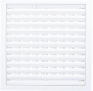 Решетка вентиляционная РРП разъемная регулируемая 250х250 пластик ERA  2525РРП