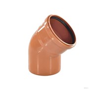 Ревизия с крышкой D 110мм для нар.канализ рыжая(25) VALFEX  30103110