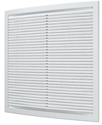 Решетка вентиляционная РЦ сетка 340х340 пластик ERA (35шт/уп) 3434РЦ