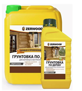 Грунтовка по дереву ZERWOOD GR 1л (уп 6) 1605559141