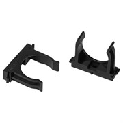 Крепеж-клипса ЭРА CLIP-40-B-MP для трубы прямой монтаж черная d40мм (25шт) Б0062033