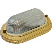 Светильник ЭРА НБО 04-60-011 Кантри дерево/стекло IP54 E27 max 60Вт 232х140 овал клен Под заказ Б0048031