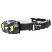 Фонарь GB-608 ЭРА Налобный на батарейках, 3хААА, 5Вт, 7 режимов, черный Б0052319