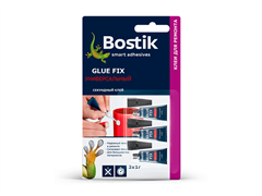 Секундный клей универсальный Bostik GLUE FIX 3х1гр 17211403