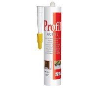 Герметик PROFIL акриловый белый картридж 280 мл (15шт/уп) 122951