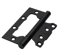 Петля стальная без врезки RFH-100*75*2.5 BL ,черный, Rucetti  9014237