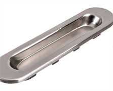 Ручка  для раздвижных дверей МОРЕЛЛИ  MHS150 SN.цвет-бел.никель 9009345