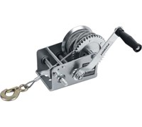 Лебедка ручная барабанная PATRIOT WH 1100B, усилие - 1100 кг, трос- 8 м 770000040