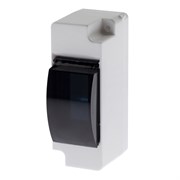 Бокс пластик. навесной ЭРА КМПн-1/2 IP30 с прозрач.крышкой Б0051470